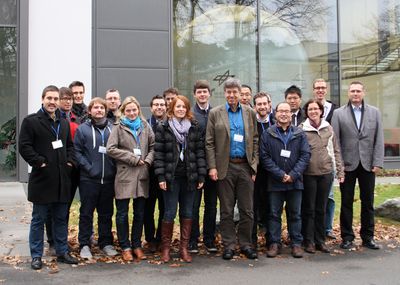 Group photo of all participants of the final project meeting
