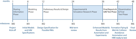 Project milestones